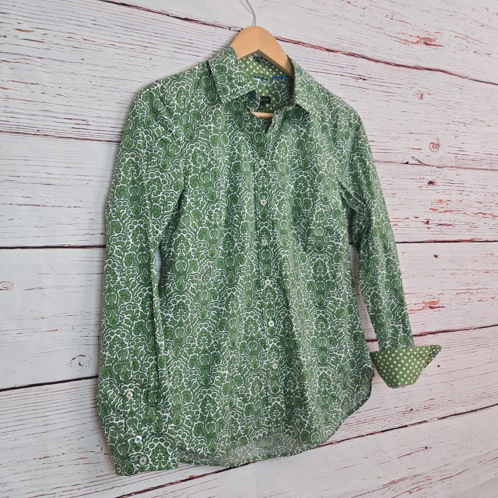 Talbots Womens Modern Classic Shirt Size Xs - Picture 7 of 15